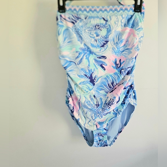 Lilly Pulitzer Other - Lilly Pulitzer Justina Shade Seekers Blue One Piece Swimsuit